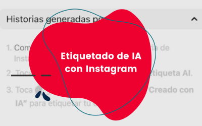 Etiquetar contenido  con IA en Instagram