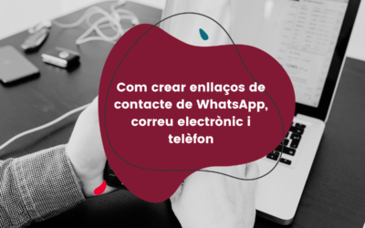 Com crear un enllaç de contacte de WhatsApp, telèfon i correu electrònic